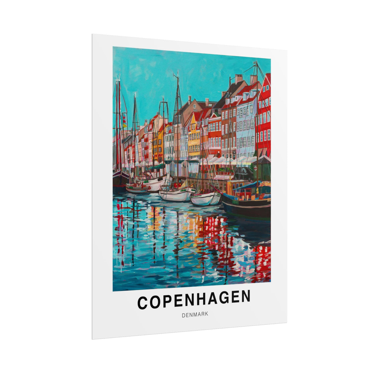 Postcards from Europe- Copenhagen: Travel Posters Souvenirs
