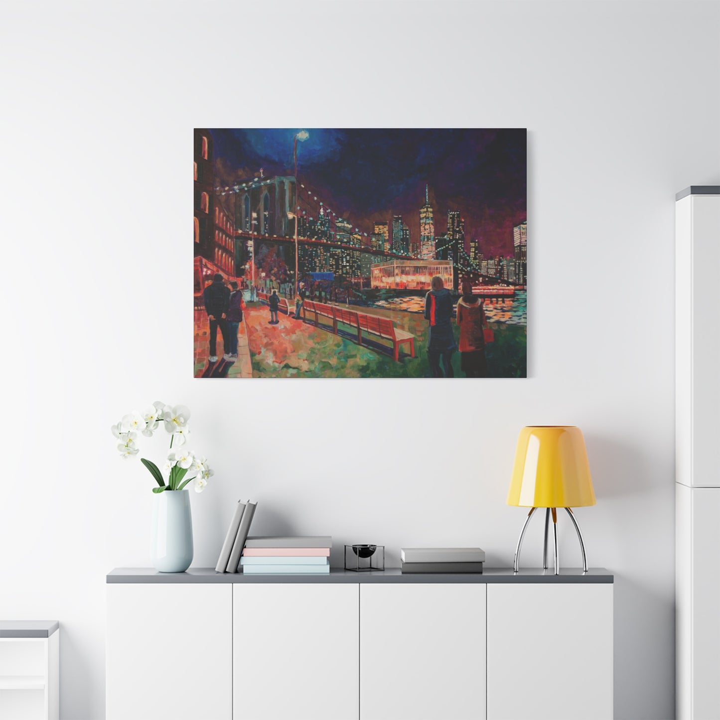 From DUMBO to Manhattan with Love—Matte Canvas, Stretched, 1.25"