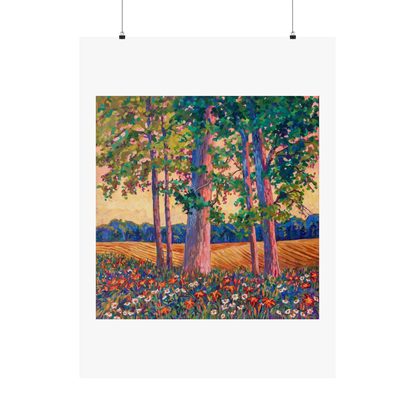 Absorbing the Light — Matte Paper Poster Reproduction