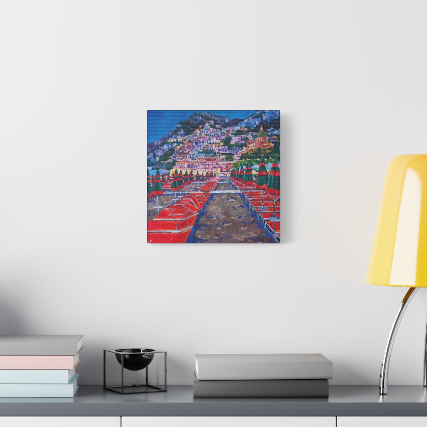 Positano at Dusk —Matte Canvas, Stretched, 1.25"