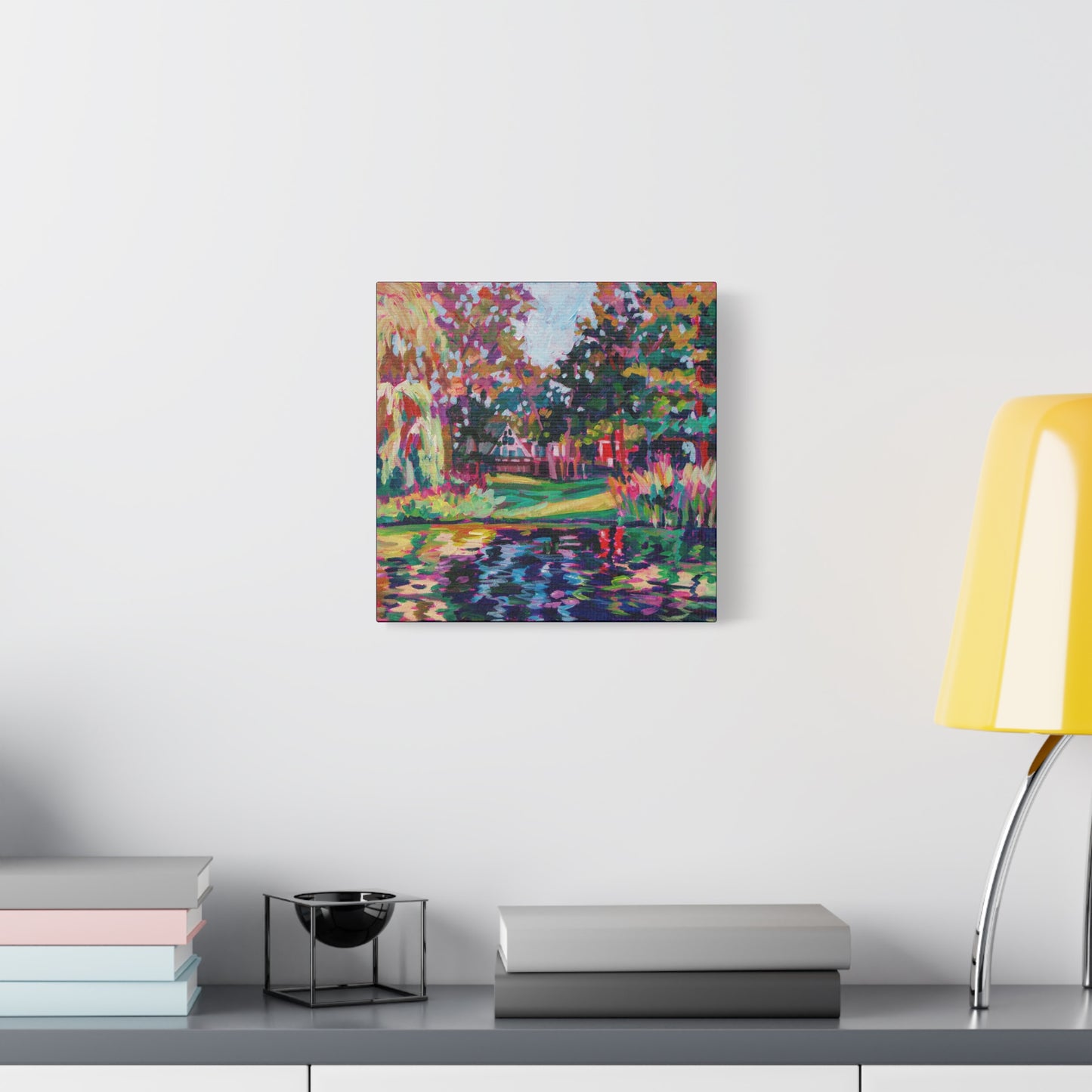Cabin by the Lake—Matte Canvas, Stretched, 1.25"