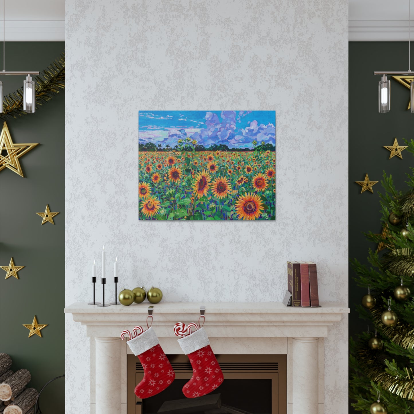 Field of Sunshine— Gallery Wrapped Canvas Reproduction