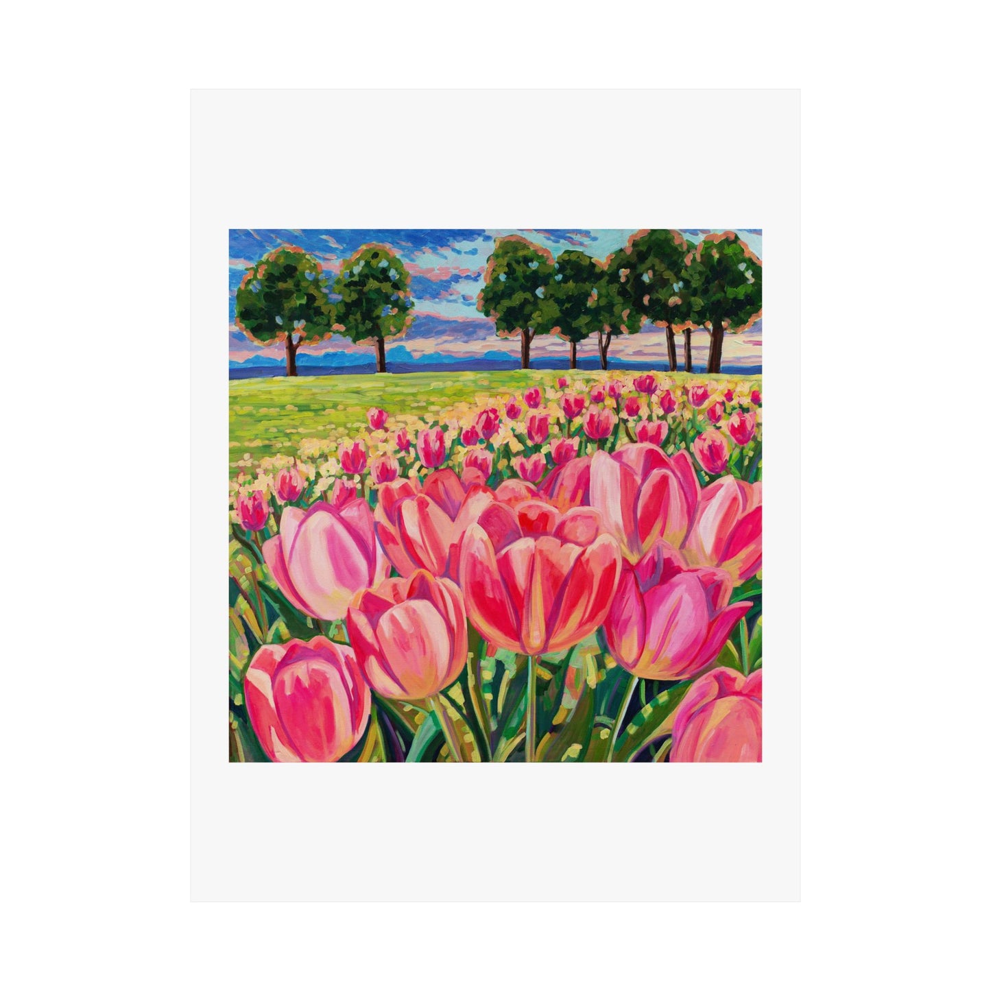 Blush of spring— Matte Paper Poster Reproduction