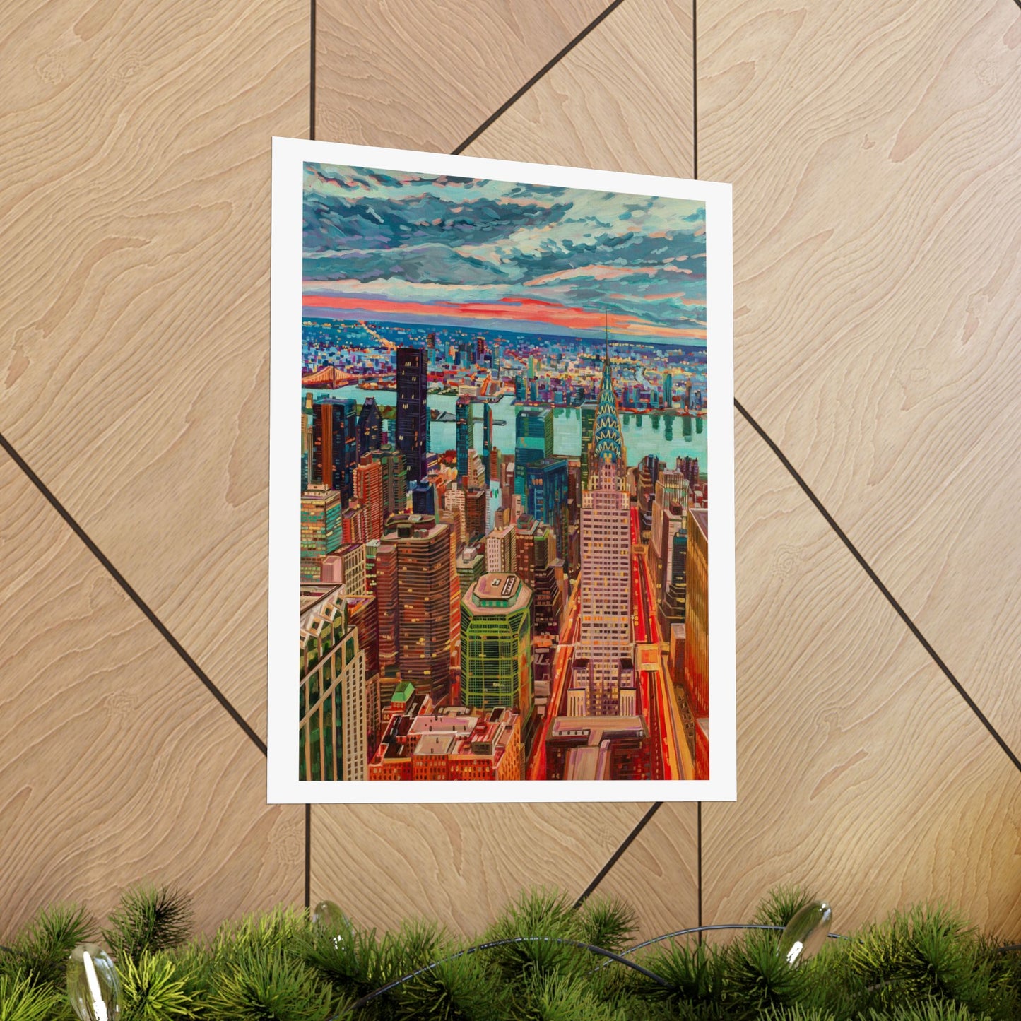 Manhattan Awakening-NYC — Fine Art Poster Reproduction