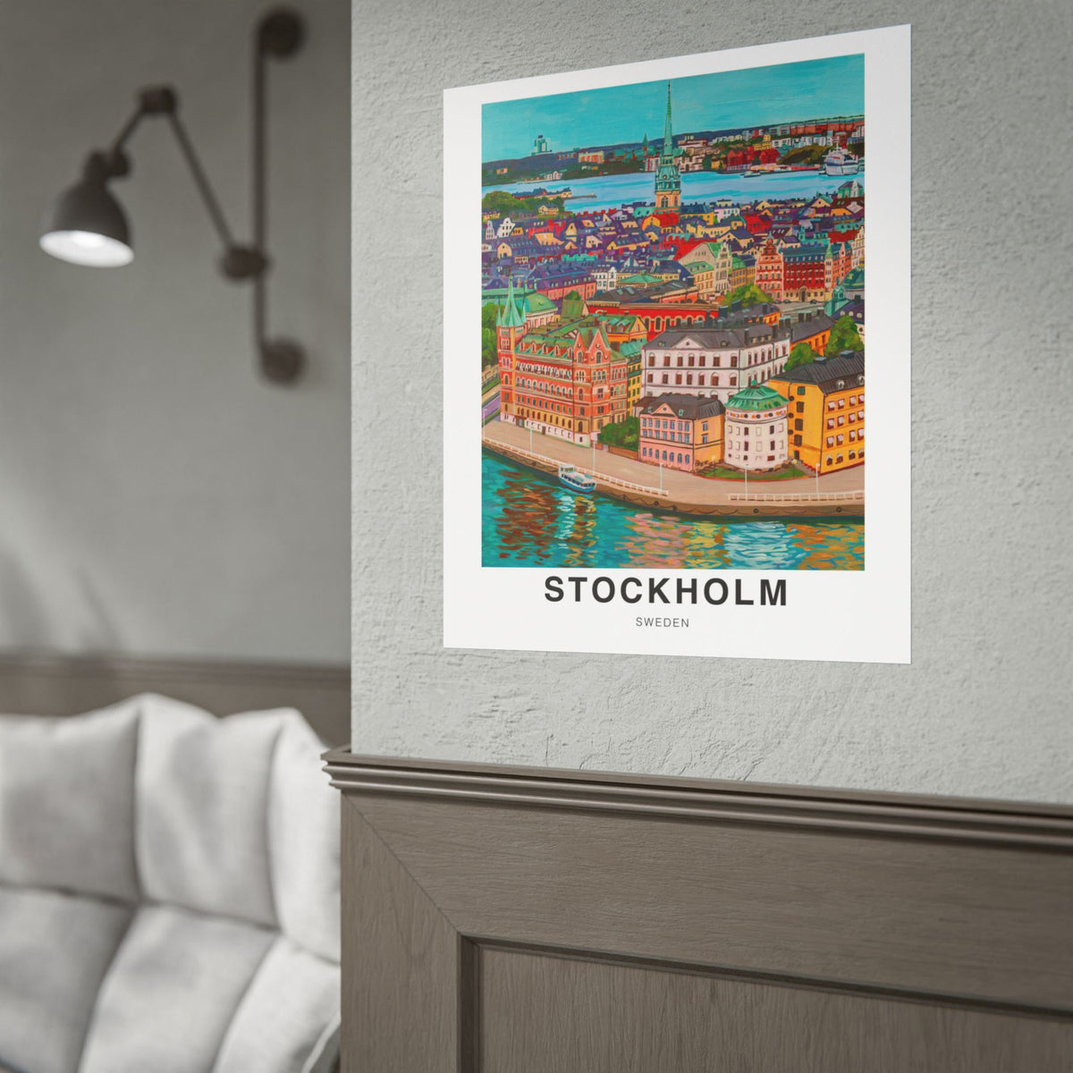 Postcards from Europe- Stockholm: Travel Posters Souvenirs