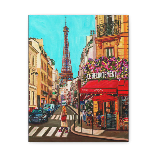 Postcards from Europe: Lisbon —Matte Canvas, Stretched, 1.25"