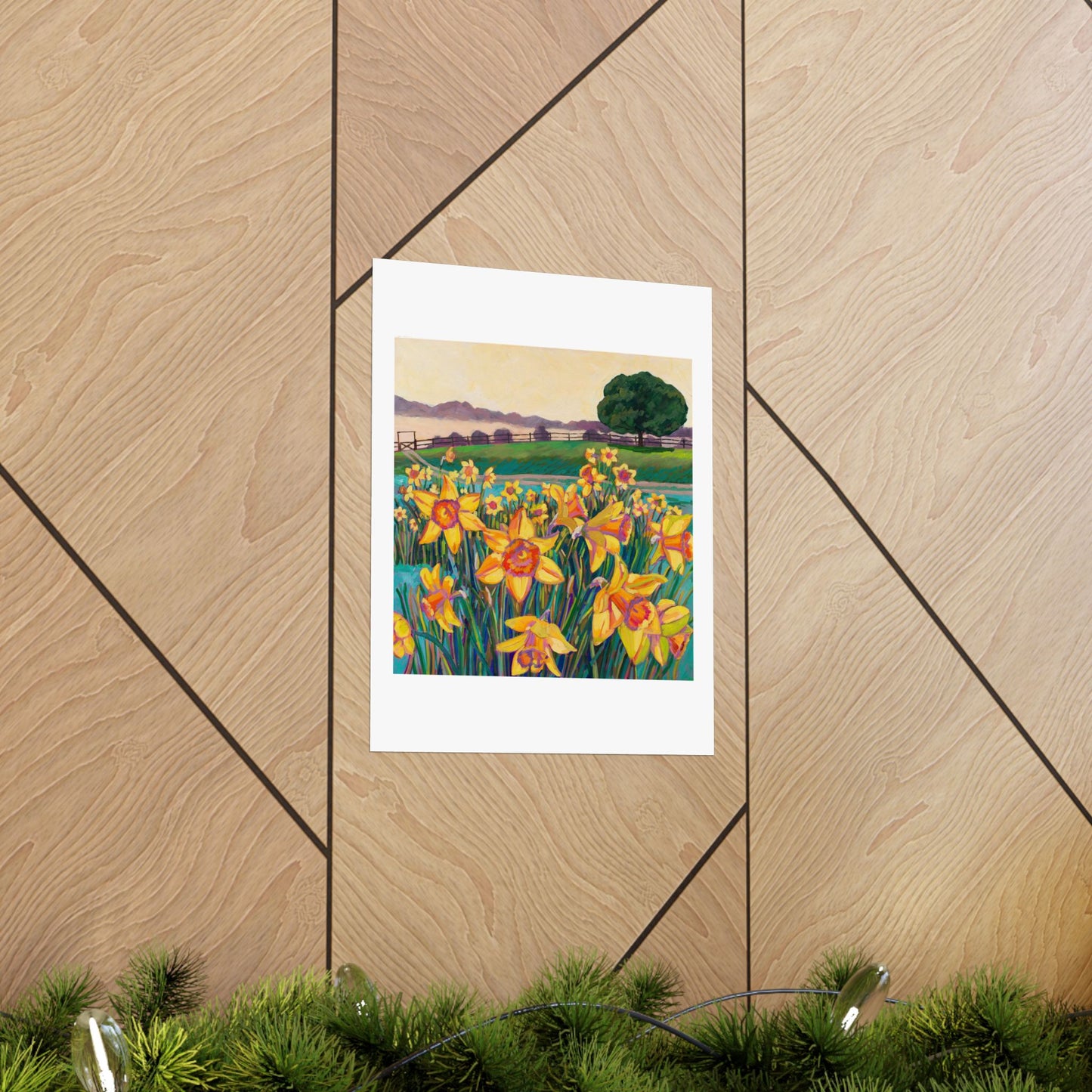 Spring’s Golden Chorus— Matte Paper Poster Reproduction