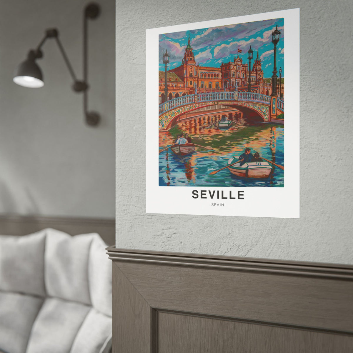 Postcards from Europe- Seville: Travel Posters Souvenirs
