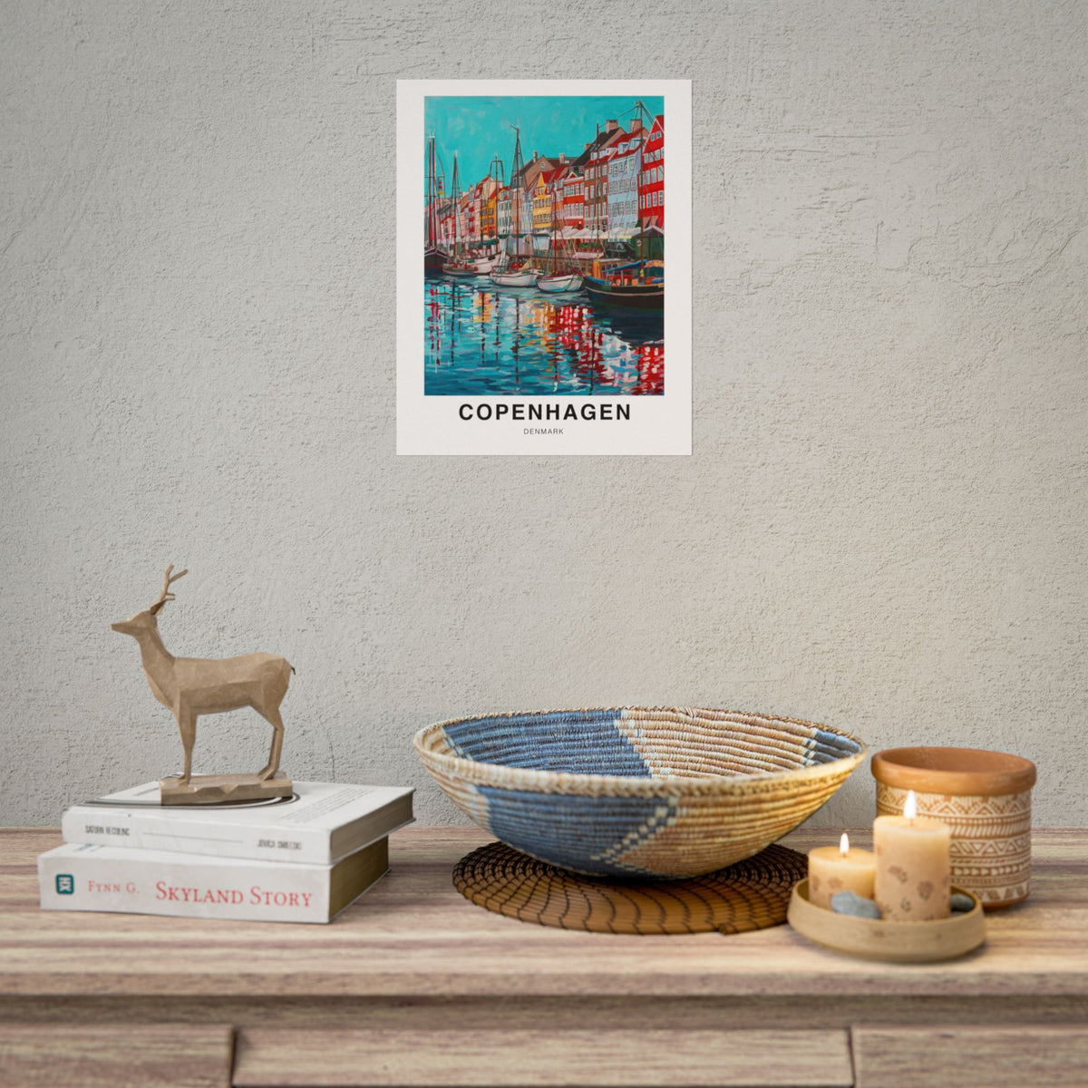Postcards from Europe- Copenhagen: Travel Posters Souvenirs