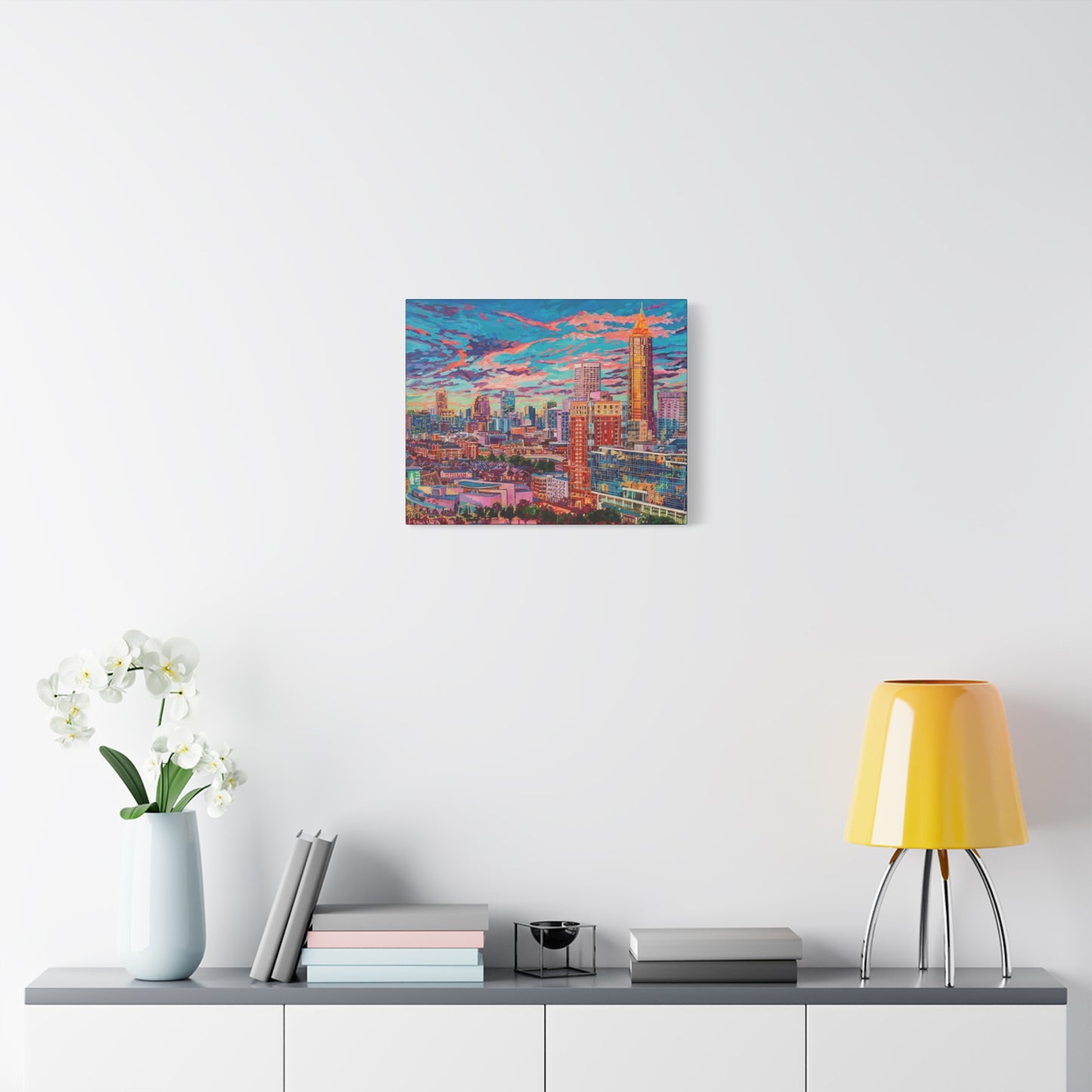 Midtown Atlanta Skyline —Matte Canvas, Stretched, 1.25"