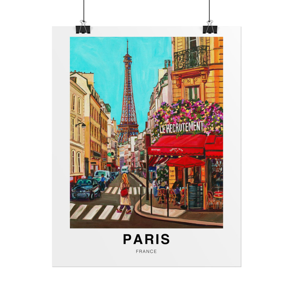 Postcards from Europe- Paris: Travel Posters Souvenirs