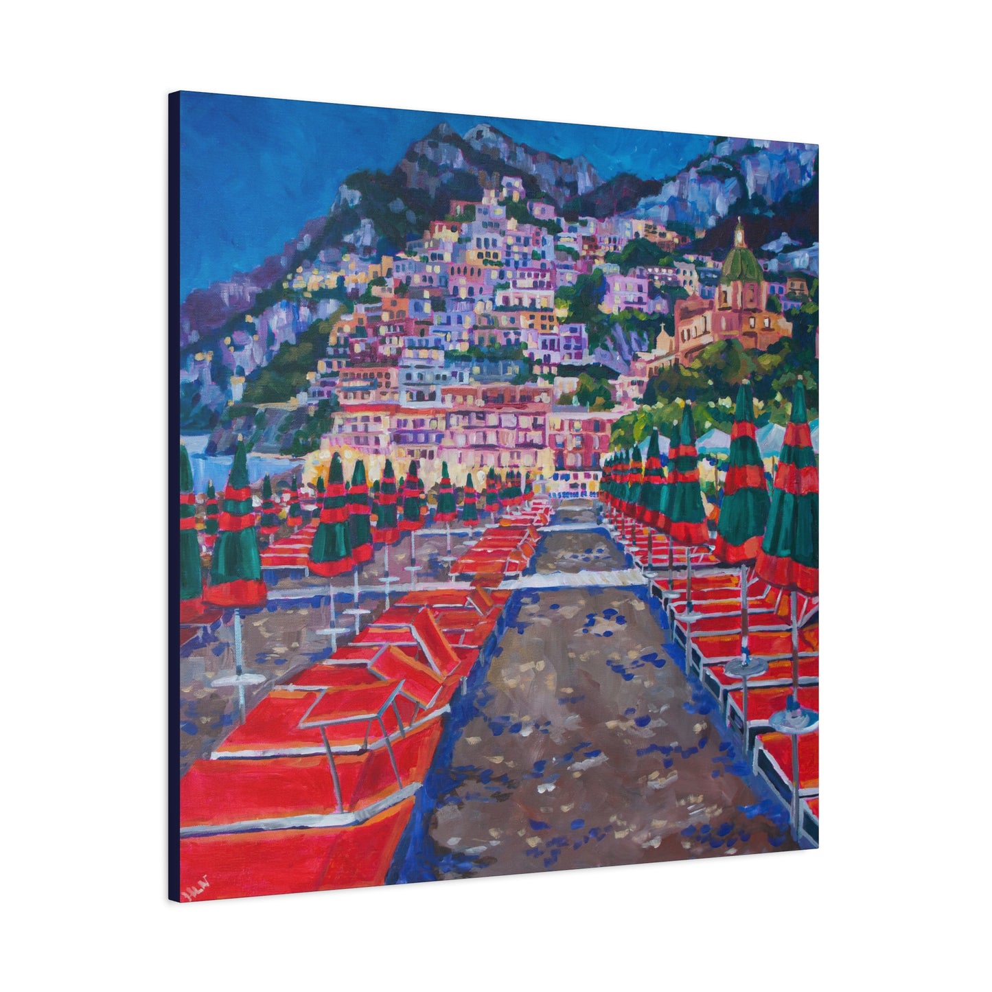 Positano at Dusk —Matte Canvas, Stretched, 1.25"
