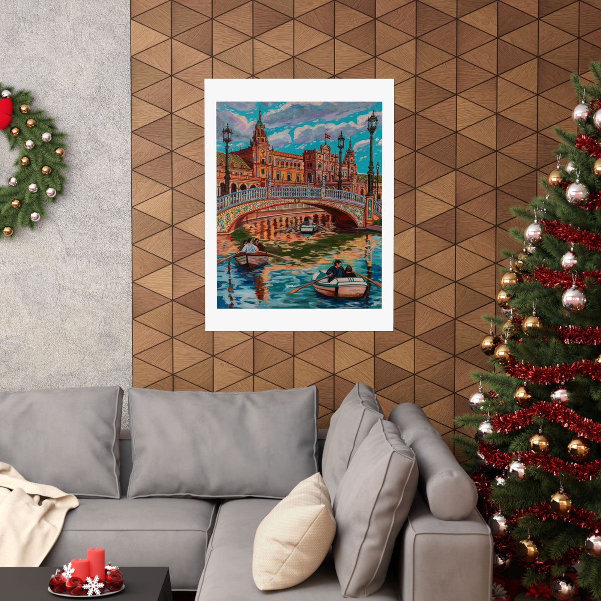 Postcards from Europe: Seville— Fine Art Poster Reproduction