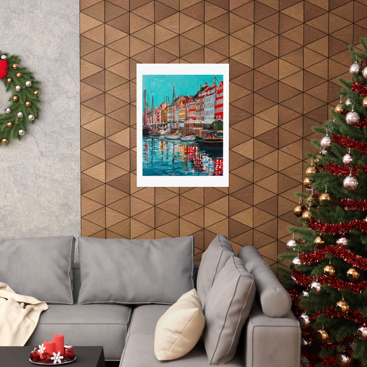 Postcards from Europe: Copenhagen— Fine Art Poster Reproduction