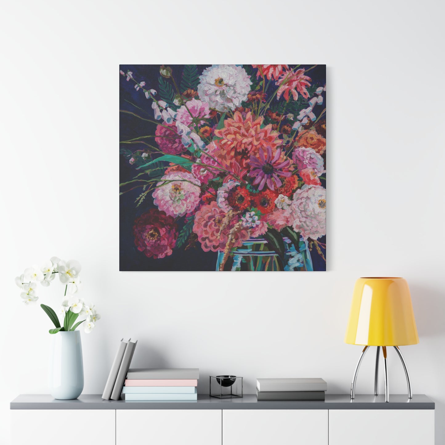 Fall Floral Still Life —Matte Canvas, Stretched, 1.25"
