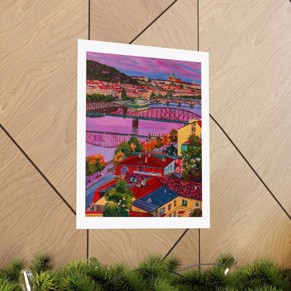 Postcards from Europe: Prague— Fine Art Poster Reproduction