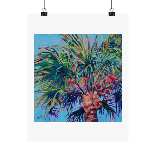 Palm detail #5— Matte Paper Poster Reproduction