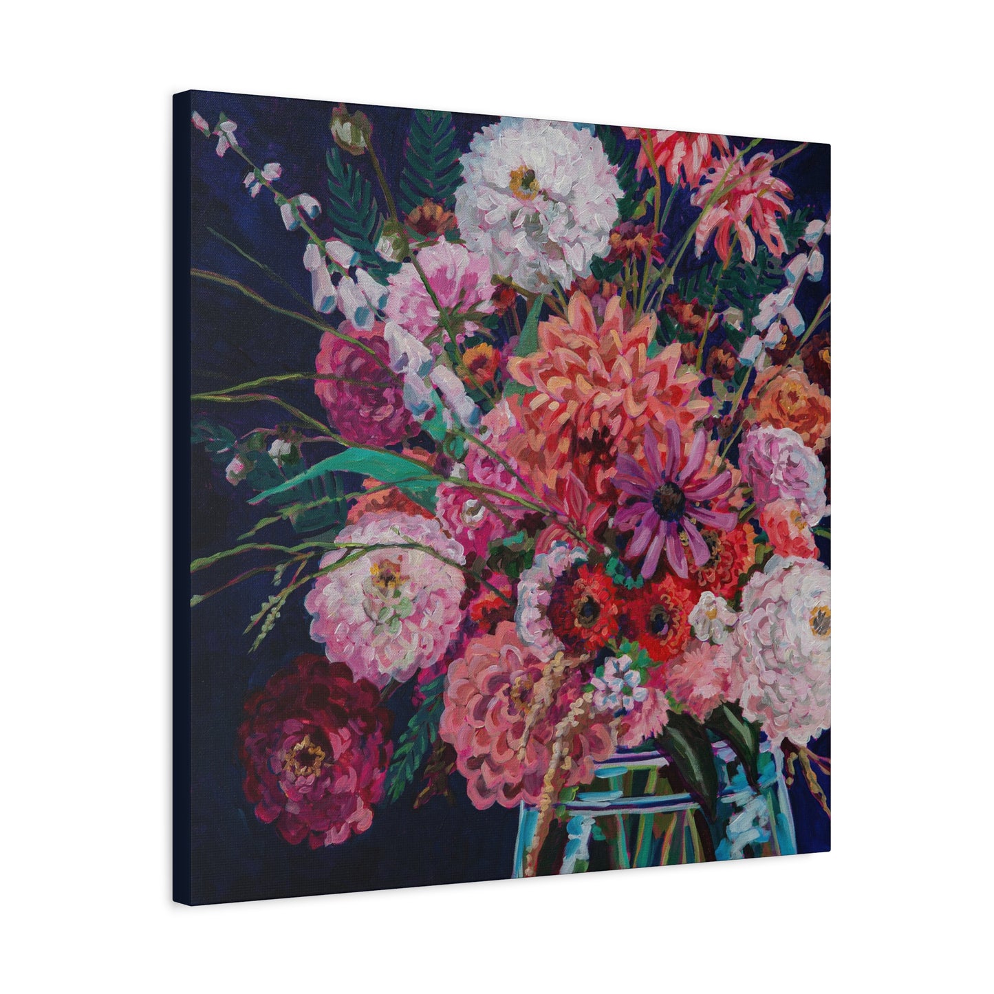 Fall Floral Still Life —Matte Canvas, Stretched, 1.25"