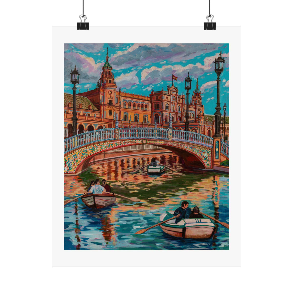 Postcards from Europe: Seville— Fine Art Poster Reproduction