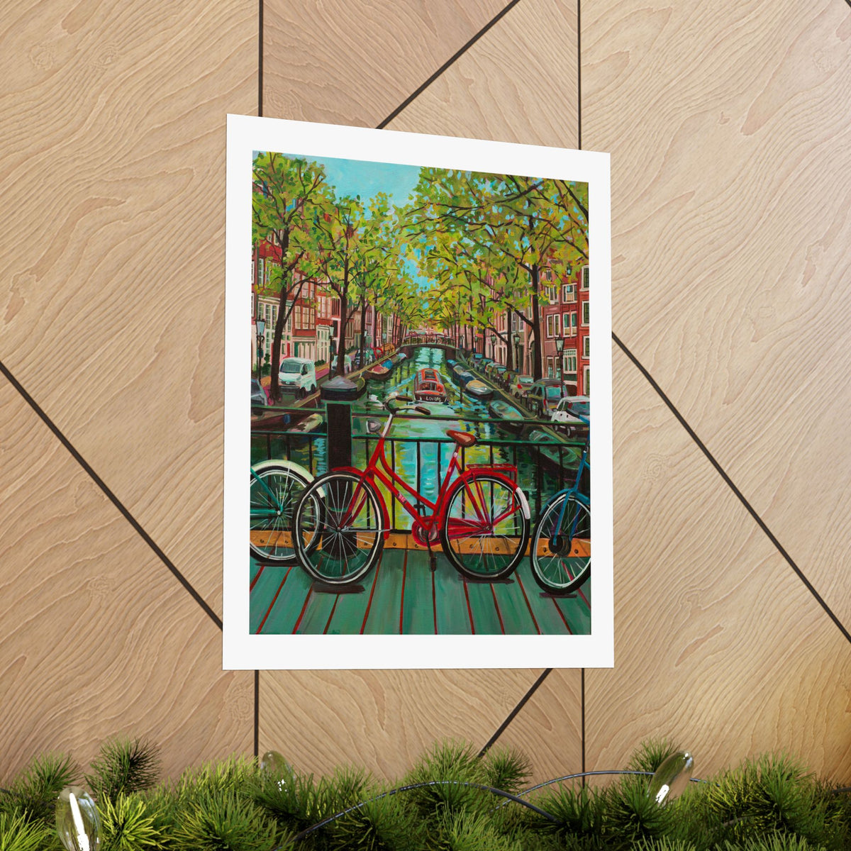 Postcards from Europe: Amsterdam — Fine Art Poster Reproduction