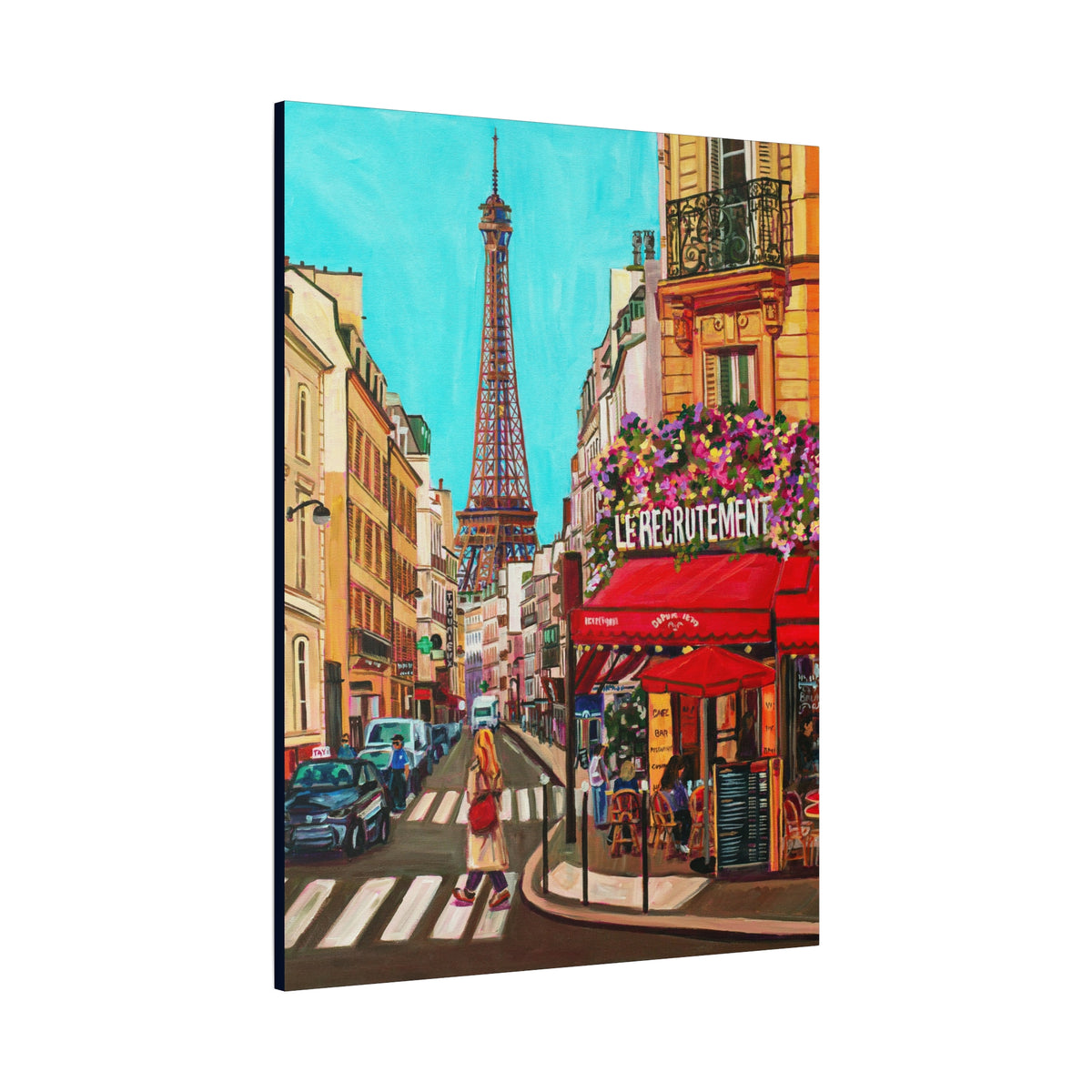 Postcards from Europe: Lisbon —Matte Canvas, Stretched, 1.25"
