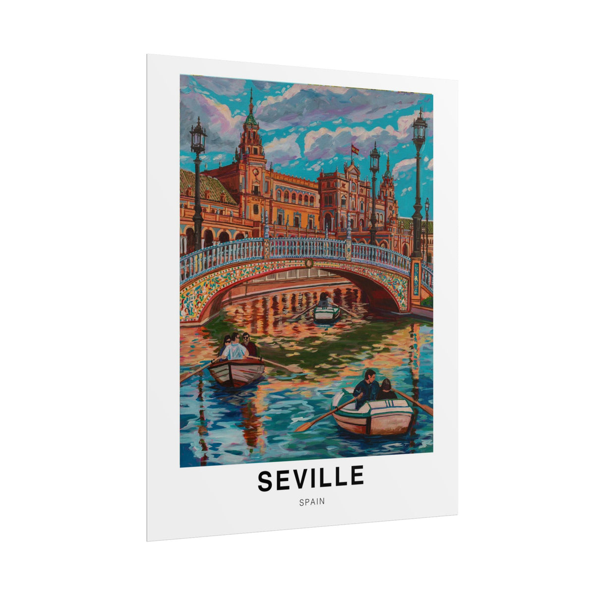 Postcards from Europe- Seville: Travel Posters Souvenirs