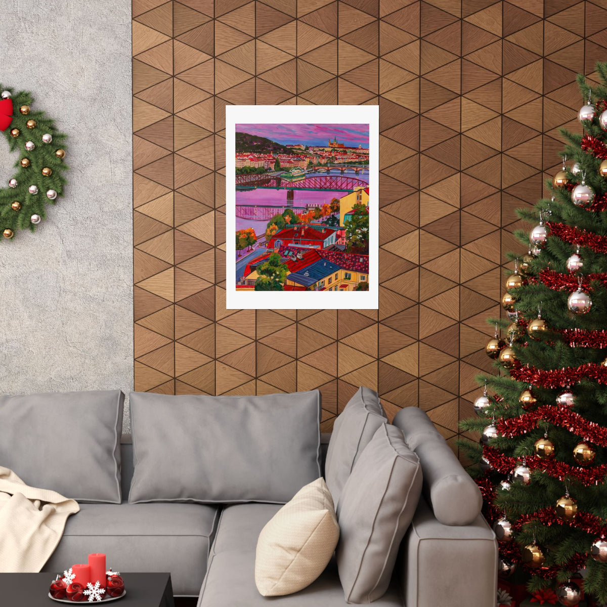 Postcards from Europe: Prague— Fine Art Poster Reproduction