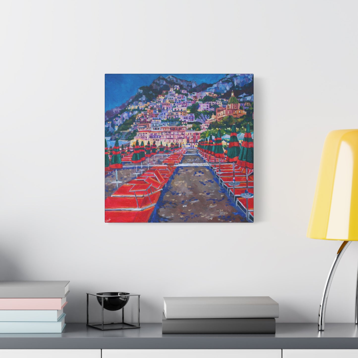 Positano at Dusk —Matte Canvas, Stretched, 1.25"