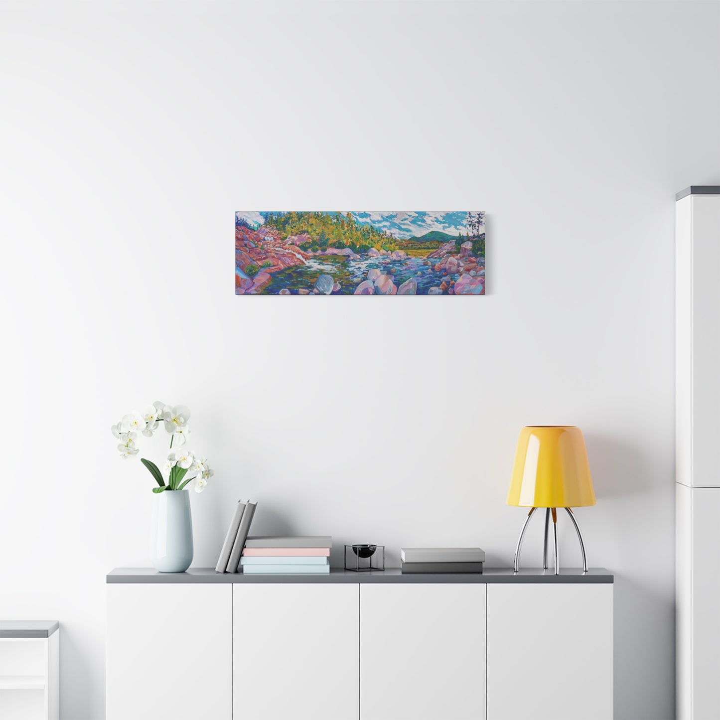 Alluvial Fan Rocky Mountain National Park— Gallery Wrapped Canvas Reproduction