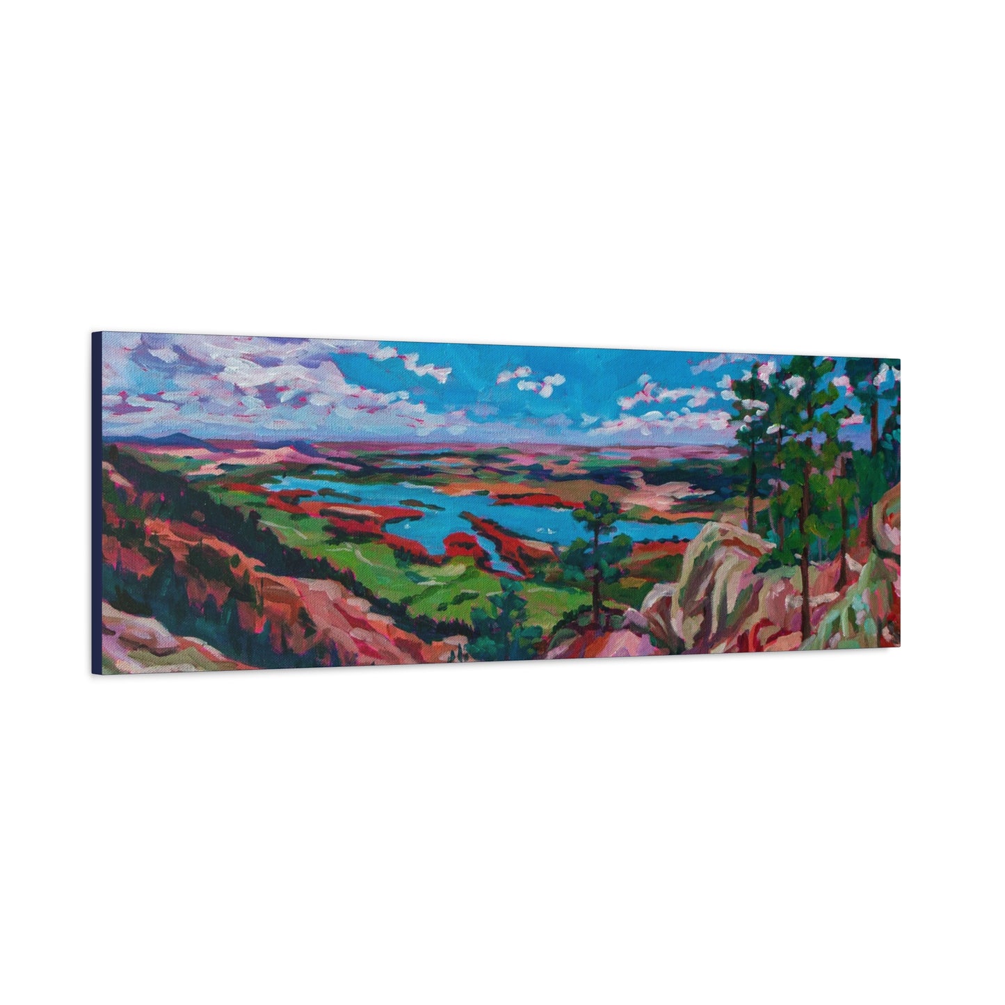 Arthur's Rock Horsetooth— Gallery Wrapped Canvas Reproduction