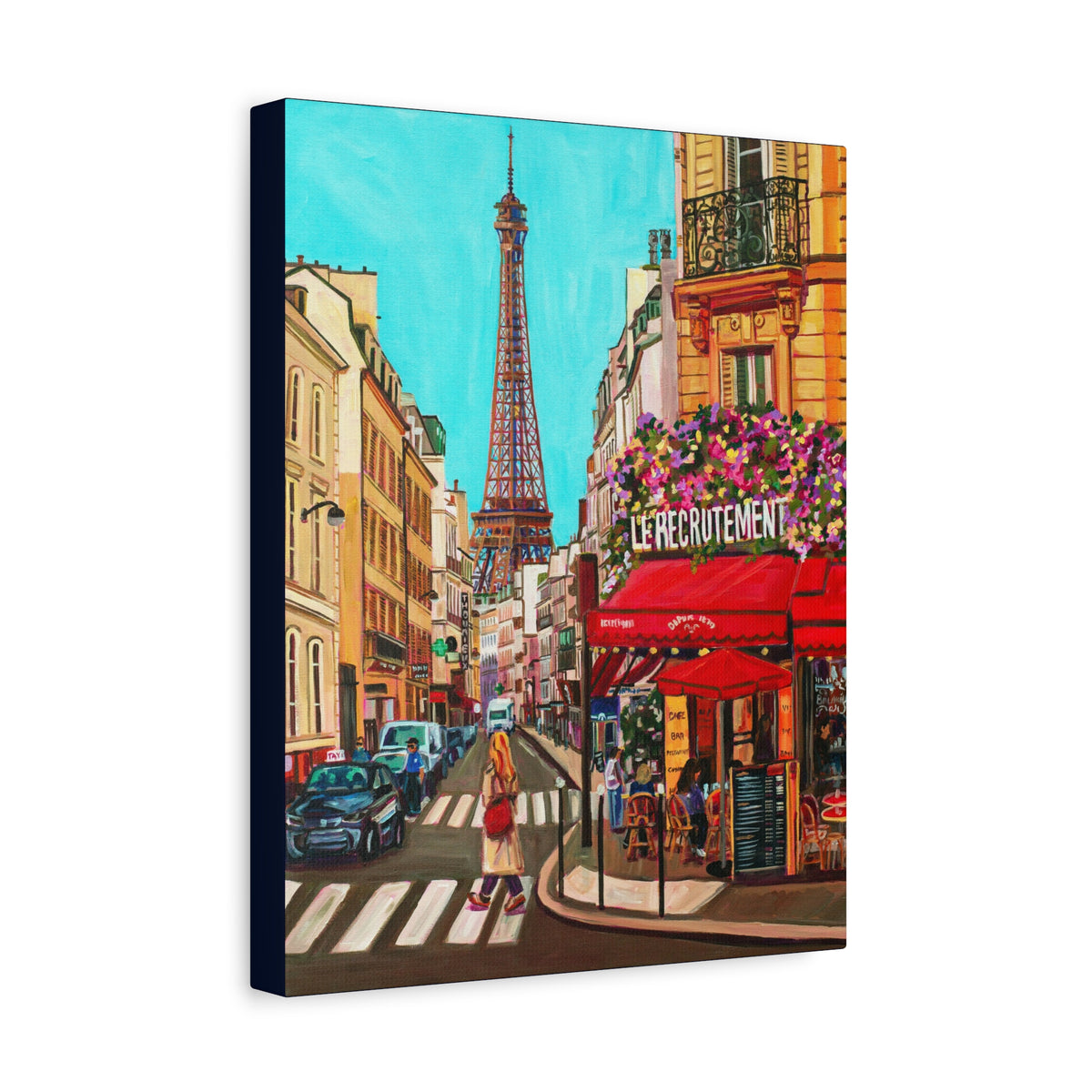 Postcards from Europe: Lisbon —Matte Canvas, Stretched, 1.25"