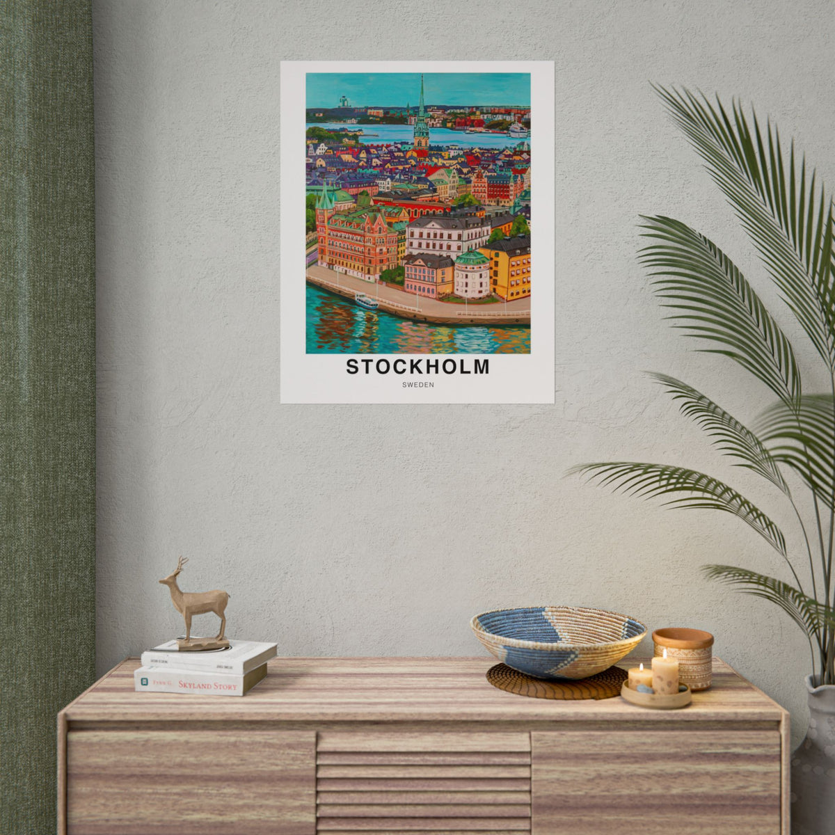 Postcards from Europe- Stockholm: Travel Posters Souvenirs