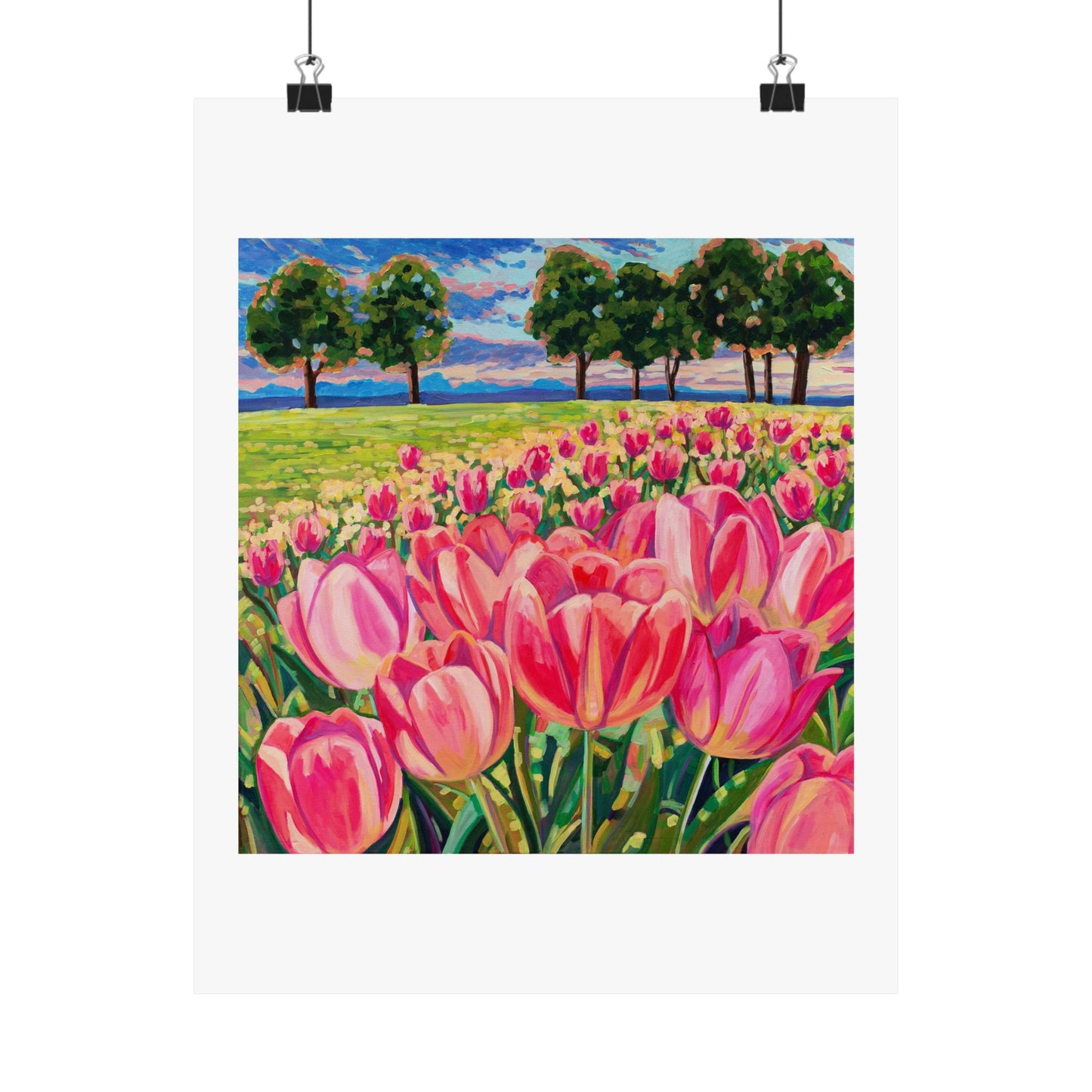 Blush of spring— Matte Paper Poster Reproduction