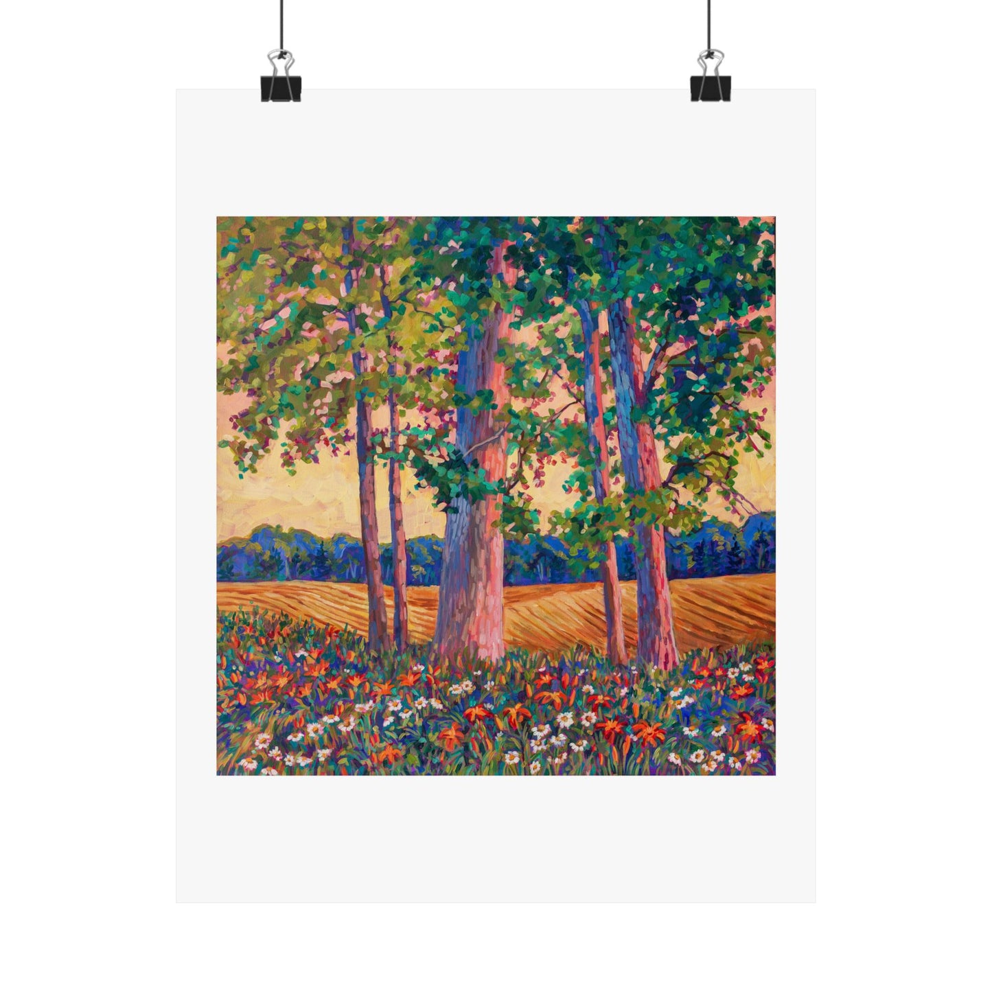 Absorbing the Light — Matte Paper Poster Reproduction