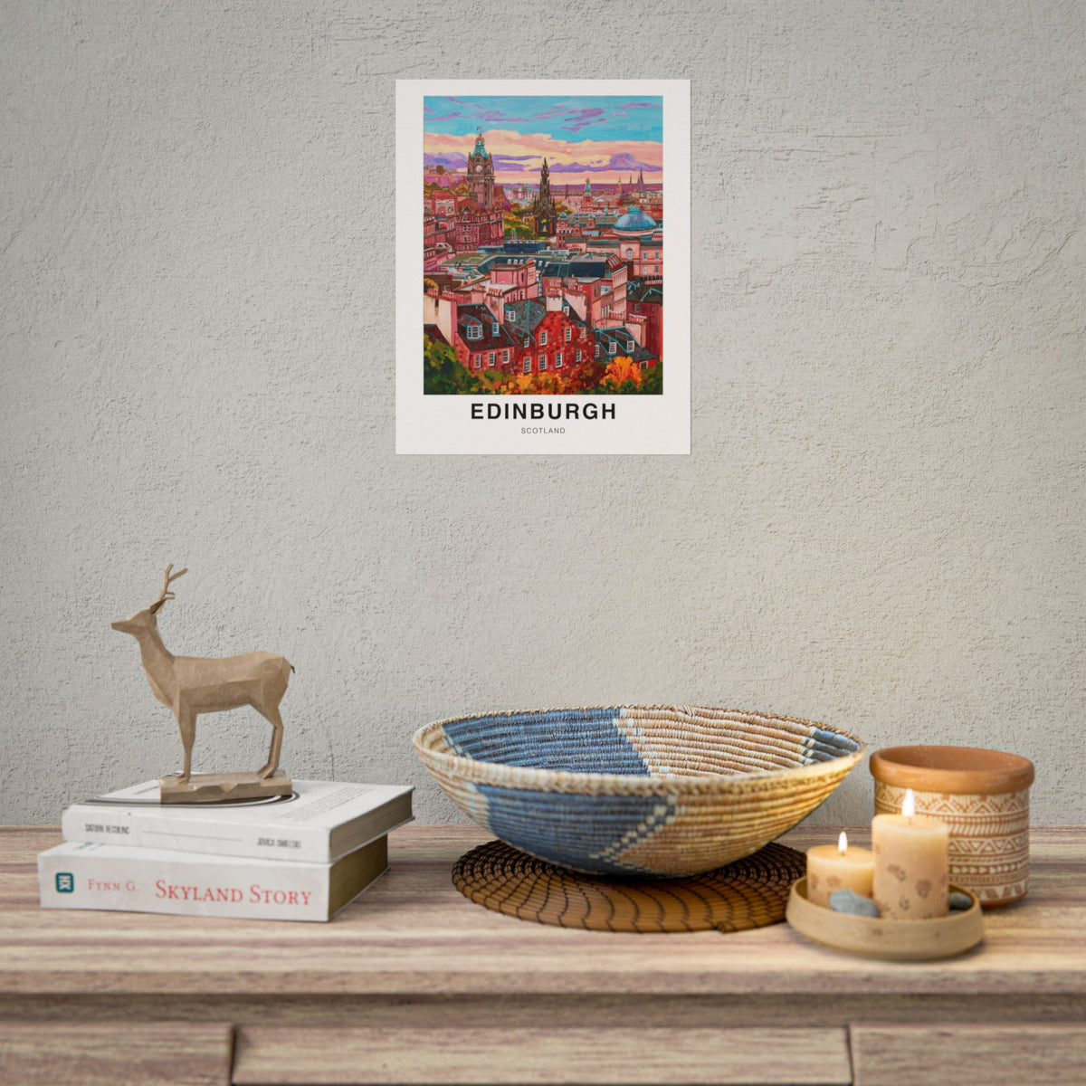 Postcards from Europe- Edinburgh: Travel Posters Souvenirs