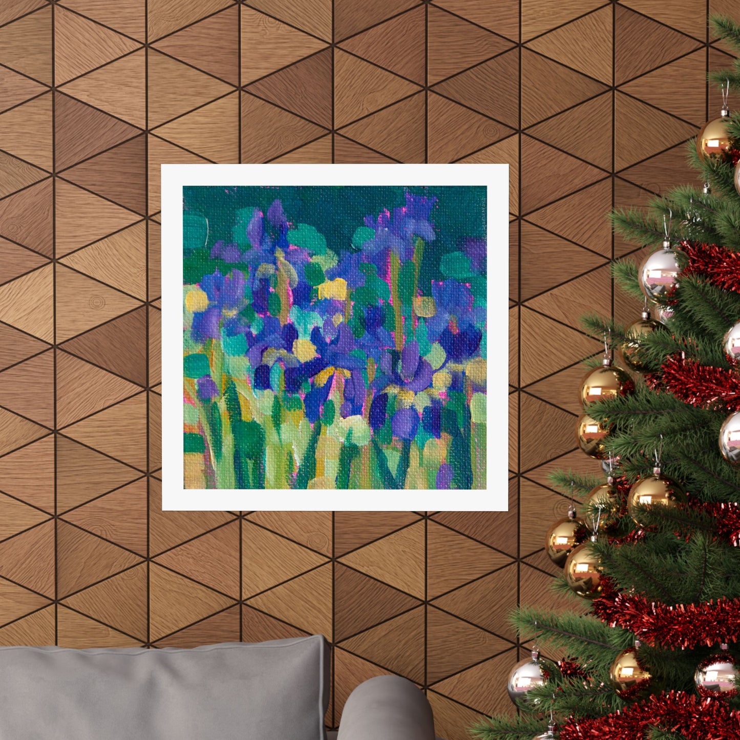 Small Iris 1 — Matte Paper Poster Reproduction