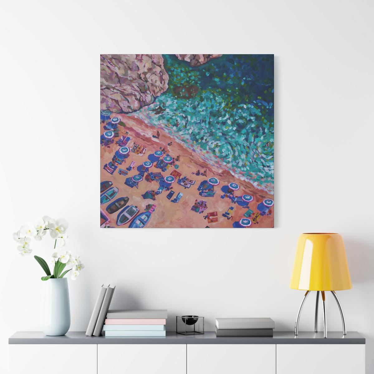 Overhead at Conca Dei Marini— Gallery Wrapped Canvas Reproductions