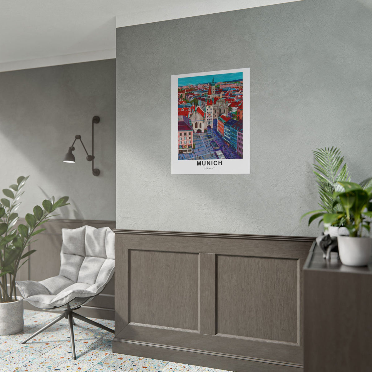 Postcards from Europe- Munich: Travel Posters Souvenirs