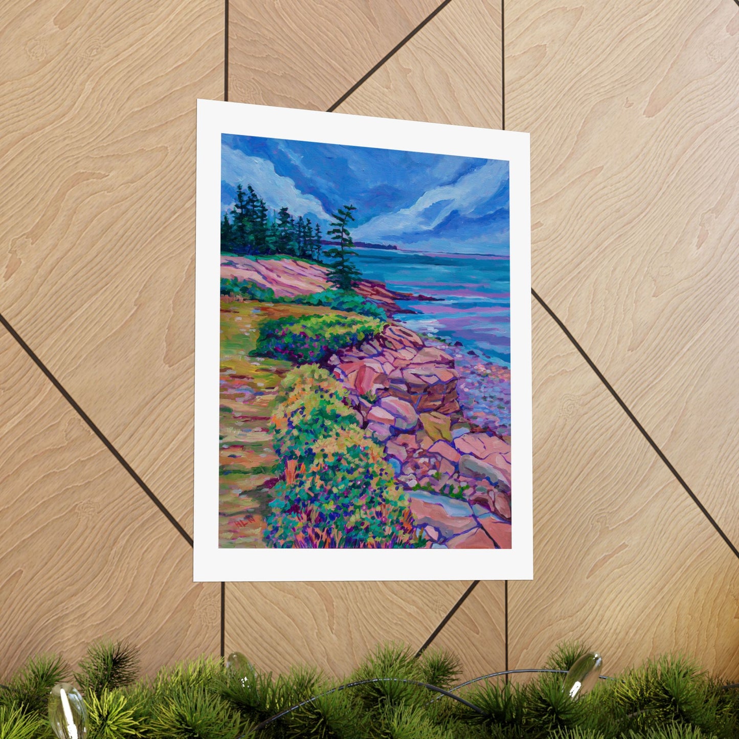 Schoodic Peninsula Acadia Maine— Fine Art Matte Paper  Reproduction