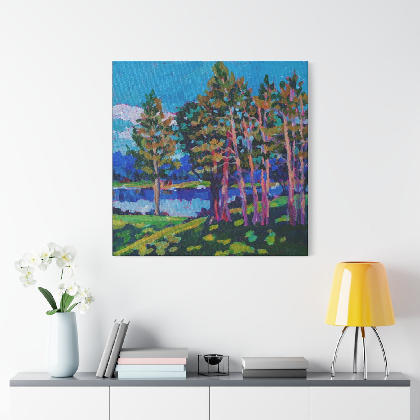 Happy Little Trees—Matte Canvas, Stretched, 1.25"