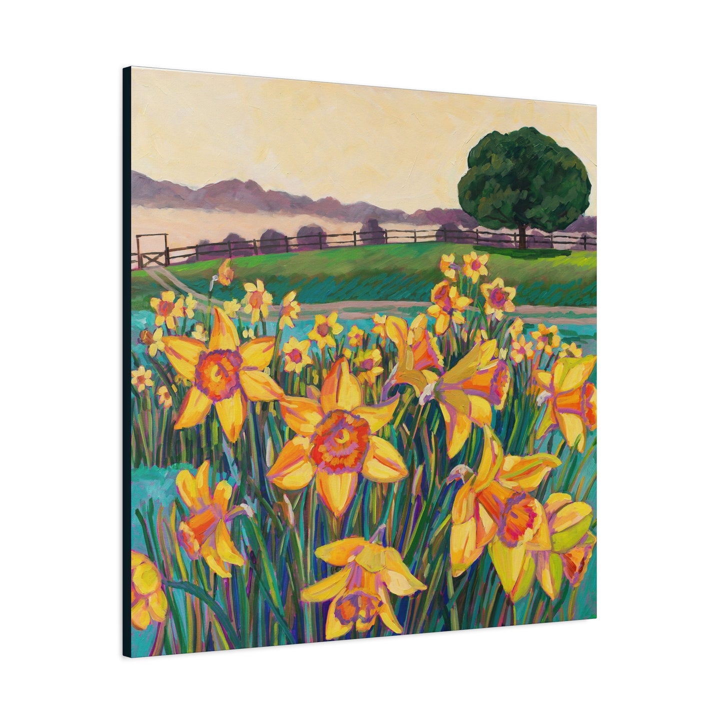 Spring’s Golden Chorus—Matte Canvas, Stretched, 1.25"