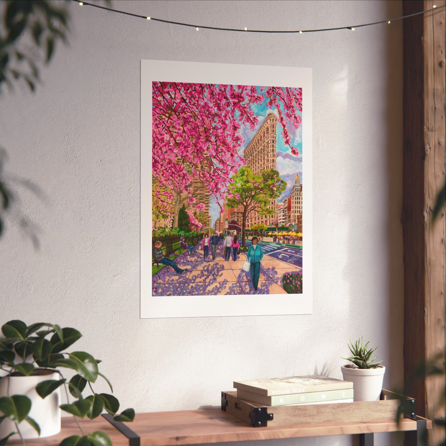Flatiron Building in Spring-NYC — Fine Art Poster Reproduction