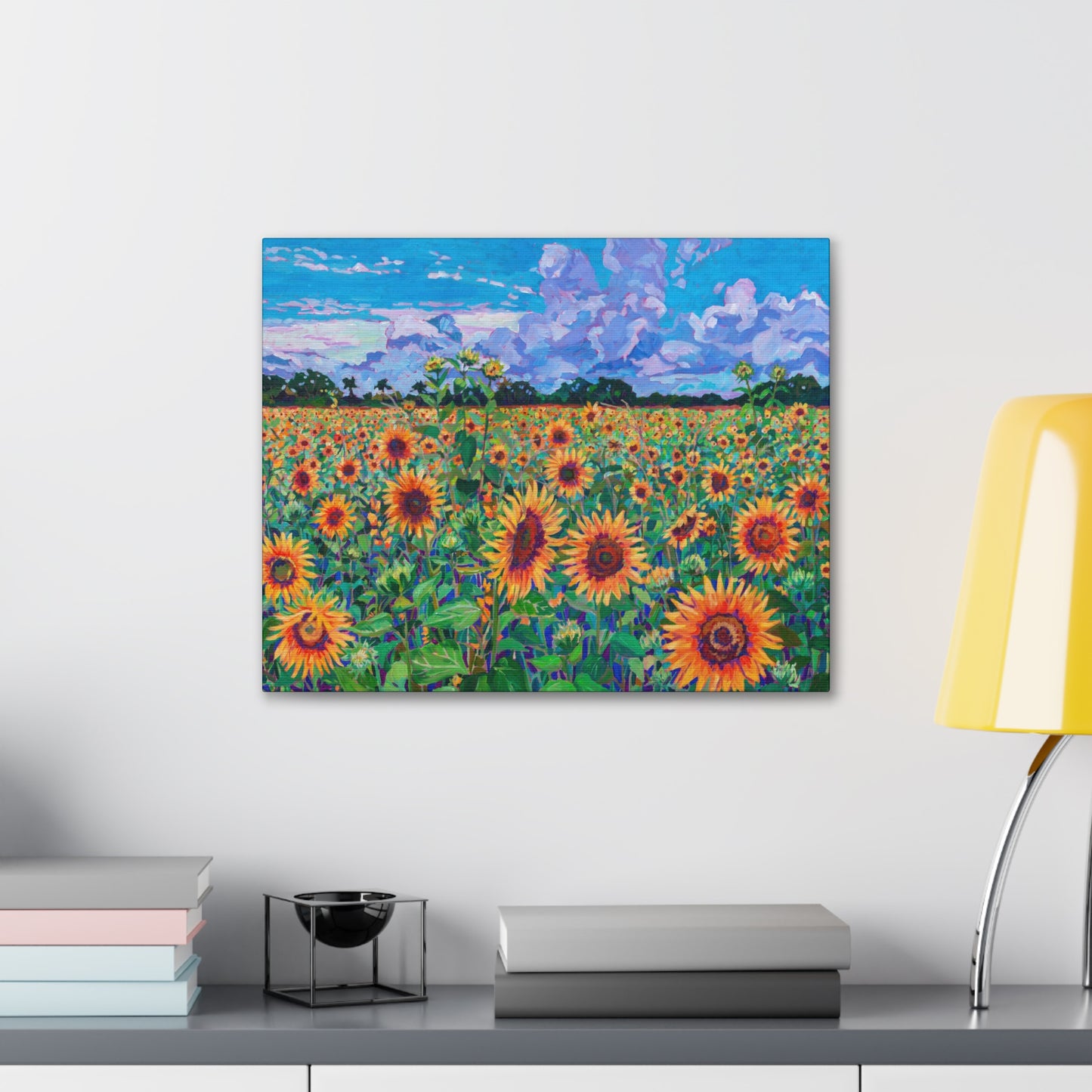 Field of Sunshine— Gallery Wrapped Canvas Reproduction