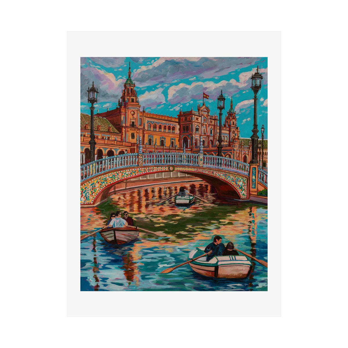 Postcards from Europe: Seville— Fine Art Poster Reproduction