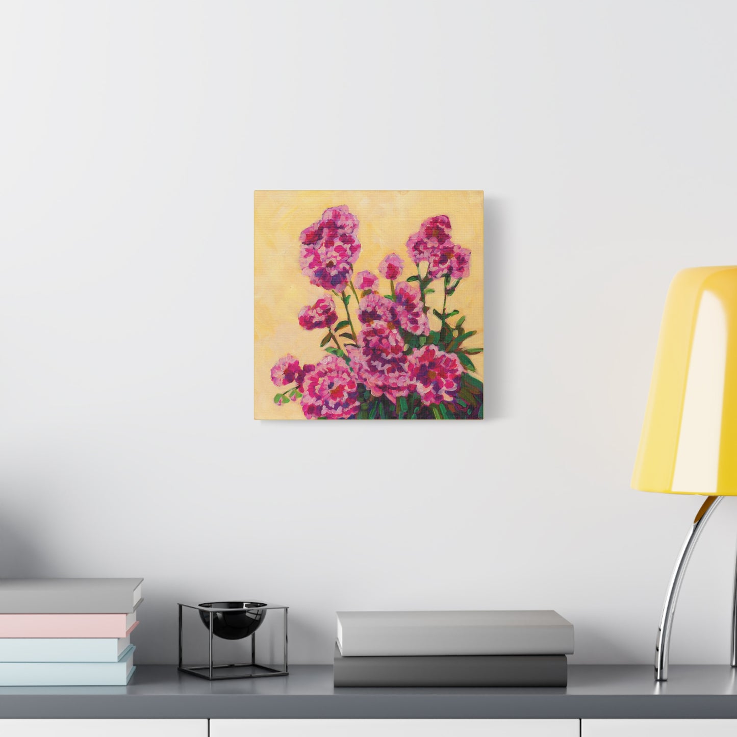 Pink Peonies—Matte Canvas, Stretched, 1.25"