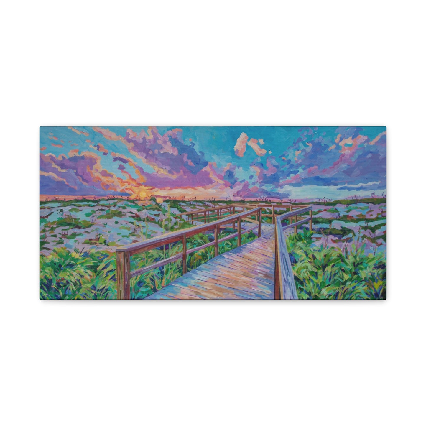 St Augustine Sunrise—Matte Canvas, Stretched, 1.25"