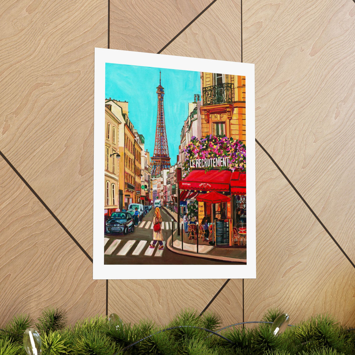 Postcards from Europe: Paris— Fine Art Poster Reproduction