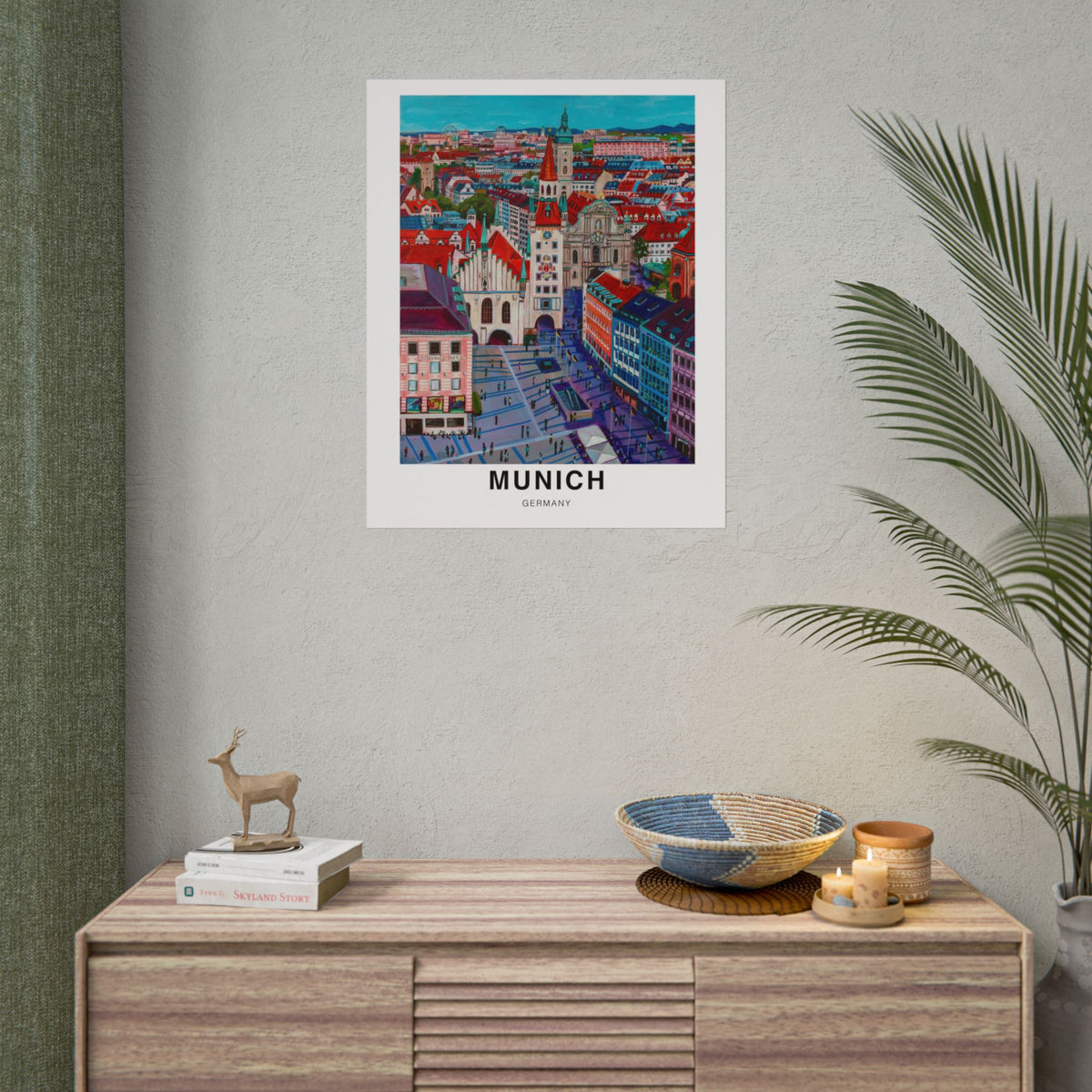 Postcards from Europe- Munich: Travel Posters Souvenirs