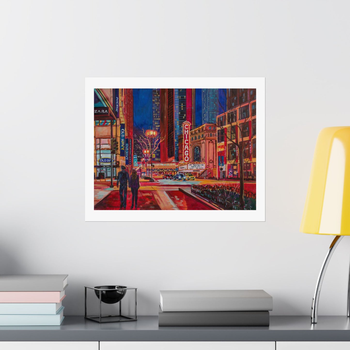 Chicago Theatre—Matte Horizontal Fine Art Poster Reproductions