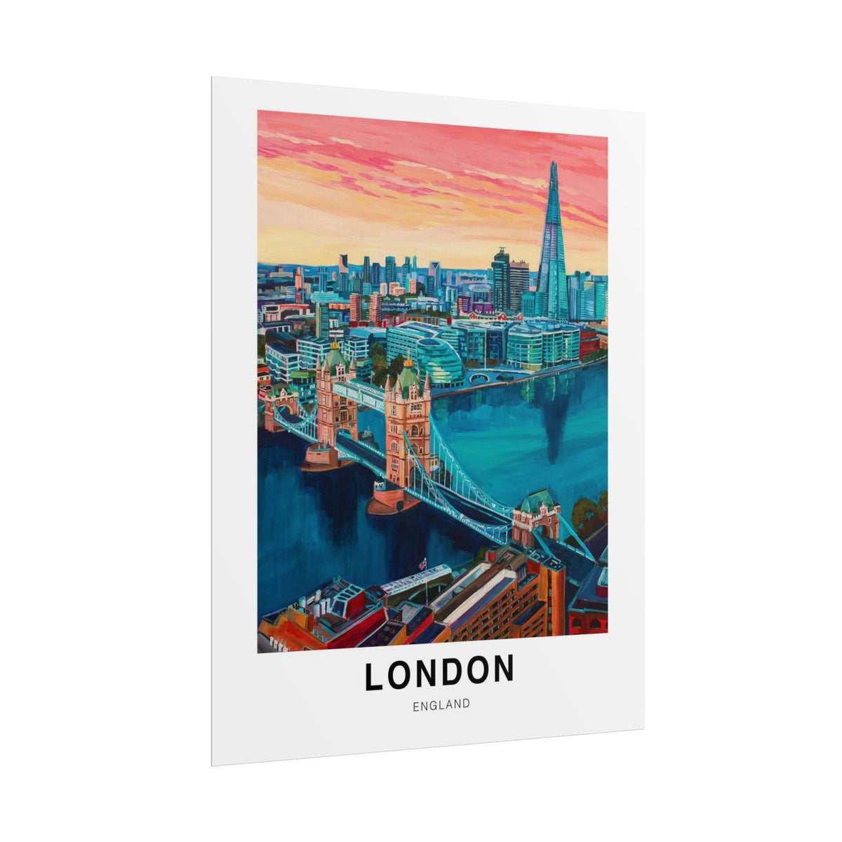 Postcards from Europe- London: Travel Posters Souvenirs